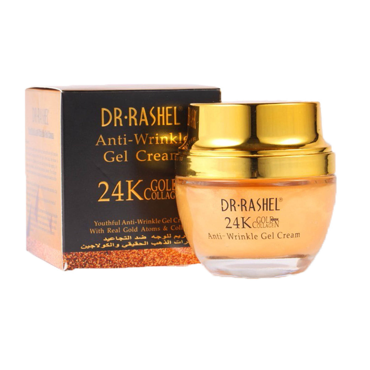 Dr. Rashel - 24K Gold & Collagen Youthful Anti-Wrinkle Gel Cream With Real Gold Atoms & Collagen - 50ml (PRC)
