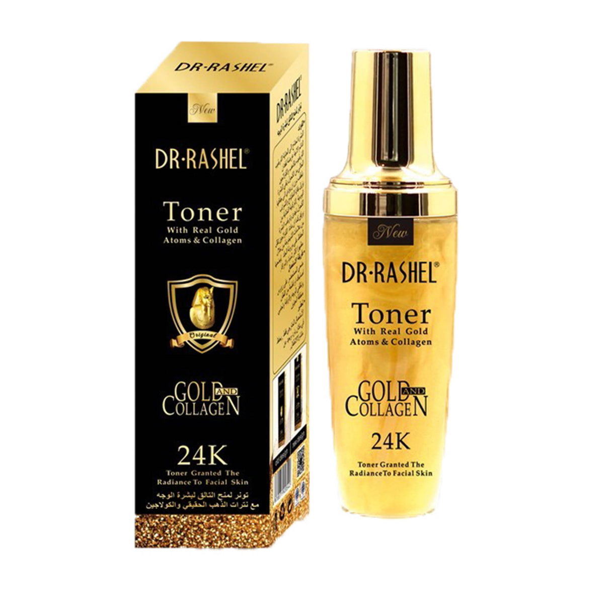 Dr. Rashel - 24K Gold & Collagen Toner With Real Gold Atoms & Collagen - 120ml (PRC)