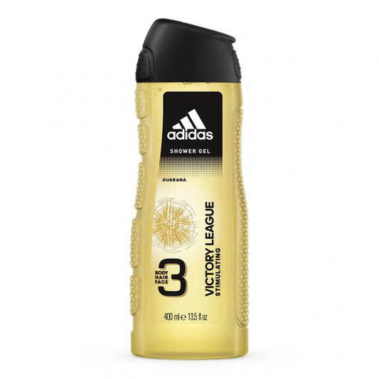 ADIDAS - VICTORY LEAGUE STIMULATING 3 IN 1 SHOWER GEL WITH GUARANA - 400ML