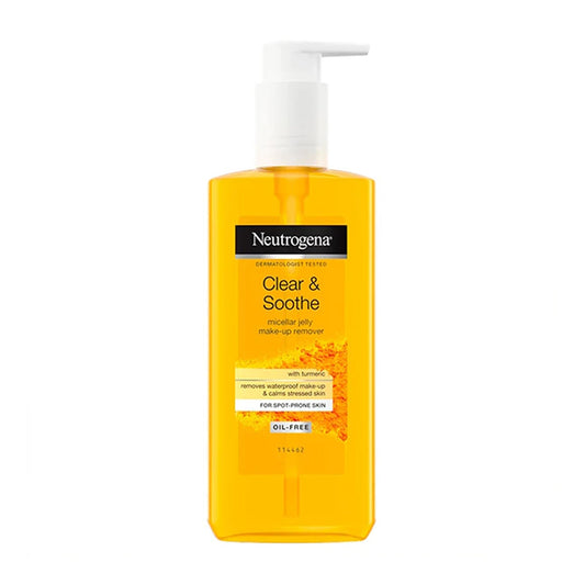 NEUTROGENA - CLEAR & SOOTHE MICELLAR JELLY MAKEUP REMOVER - 200ML
