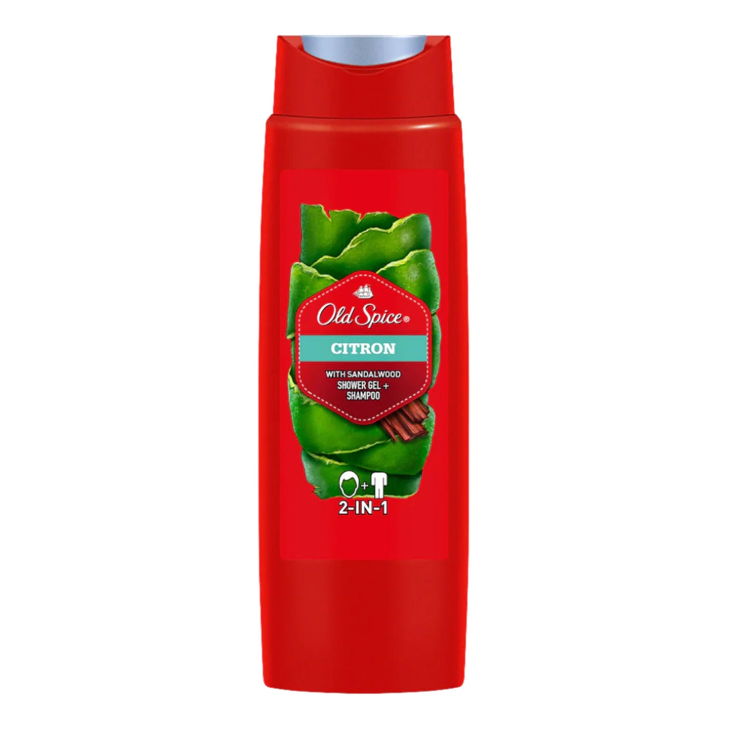 OLD SPICE - CITRON WITH SANDALWOOD SCENT SHOWER GEL + SHAMPOO - 400ML