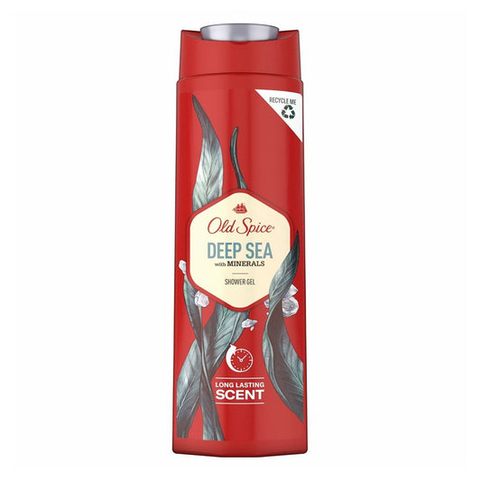 OLD SPICE - DEEP SEA WITH MINERALS SHOWER GEL - 400ML