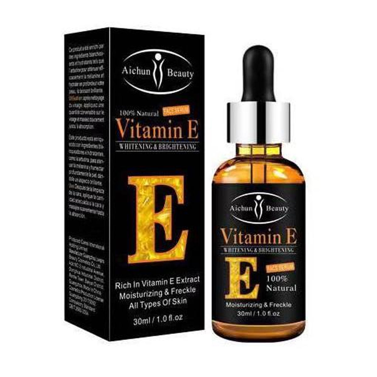 Aichun Beauty - Vitamin E Whitening & Brightening Face Serum - 30ml (PRC)