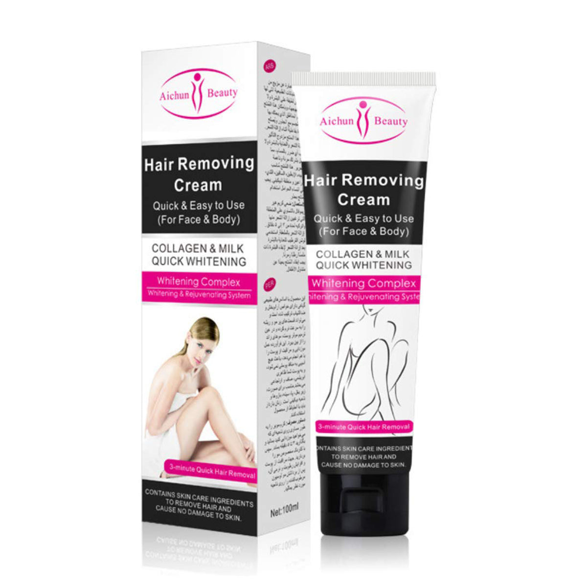 Aichun Beauty - Hair Removing Cream For Face & Body - 100ml (PRC)