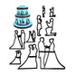 CAKE MOLD - WEDDING BRIDE GROOM