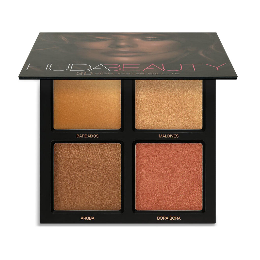 Huda Beauty - 3D Highlighter Palette - Bronze Sands (PRC)