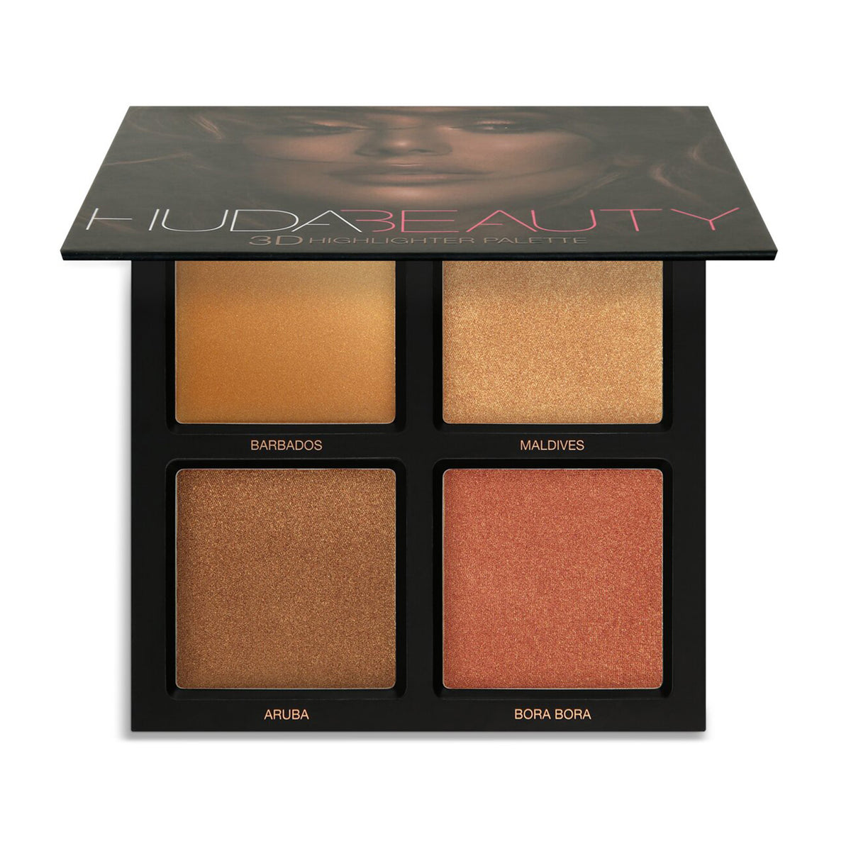 Huda Beauty - 3D Highlighter Palette - Bronze Sands (PRC)