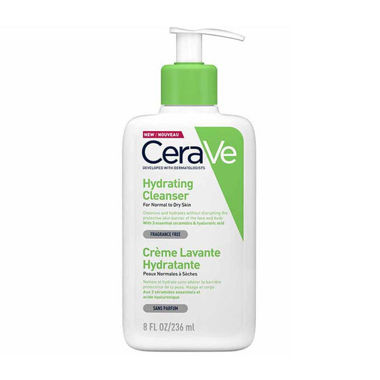 CERAVE - HYDRATING CLEANSER FOR NORMAL TO OILY SKIN - 236ML