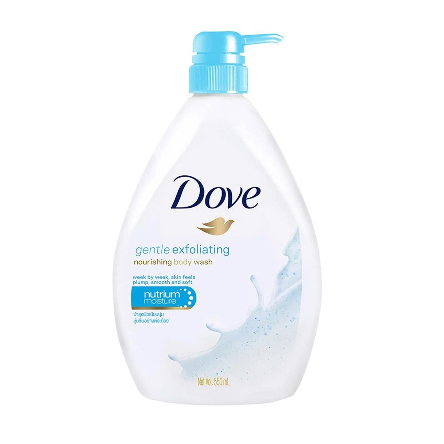 Dove - Gentle Exfoliating Nourishing Body Wash - 550ml