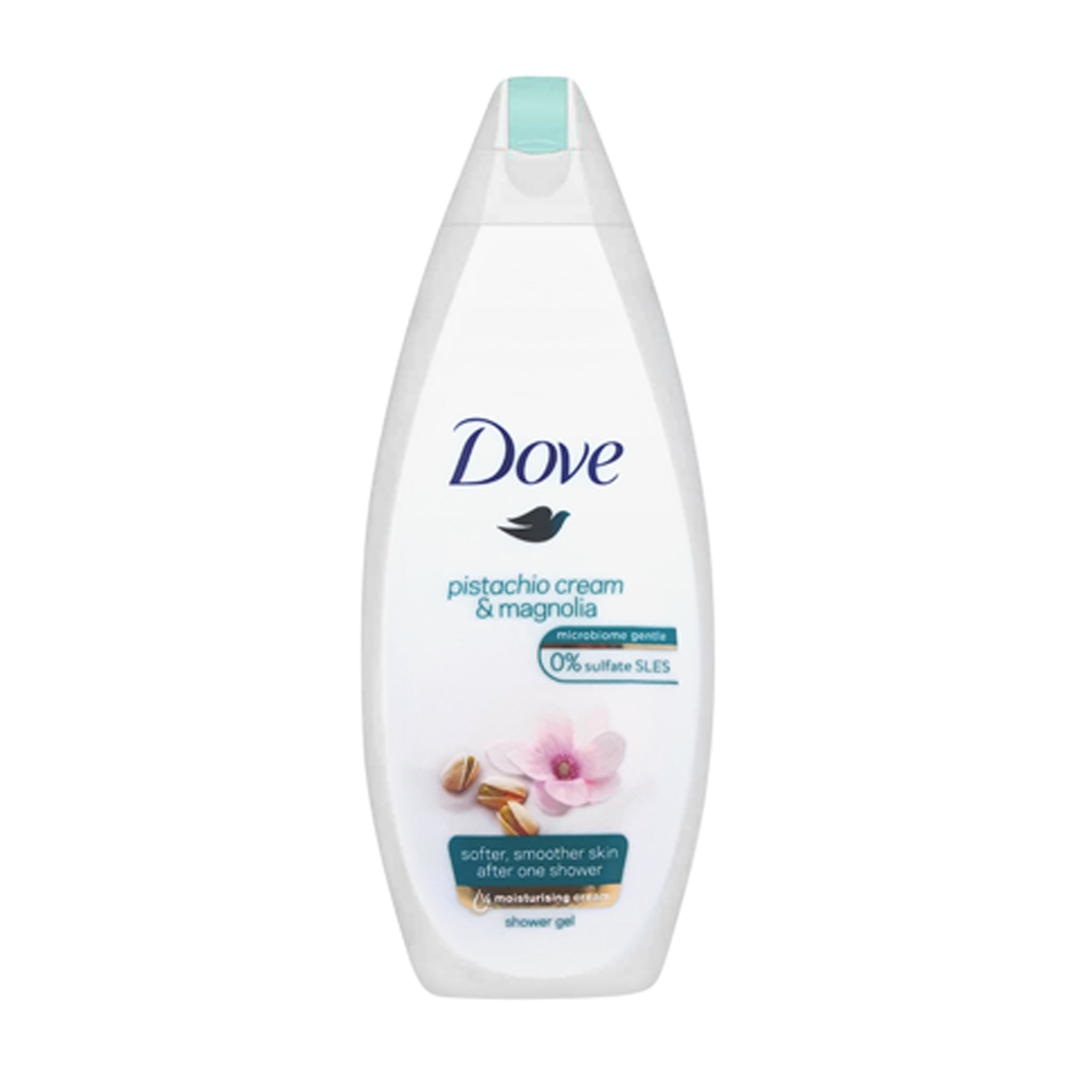 DOVE - PISTACHIO CREAM & MAGNOLIA BODY WASH - 750ML – SUGARI