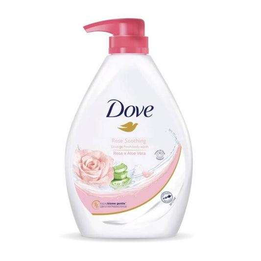 Dove - Go Fresh Rose Soothing Body Wash With Rose & Aloe Vera - 1l