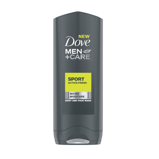 DOVE MEN+CARE - SPORT ACTIVE+FRESH BODY & FACE WASH - 400ML