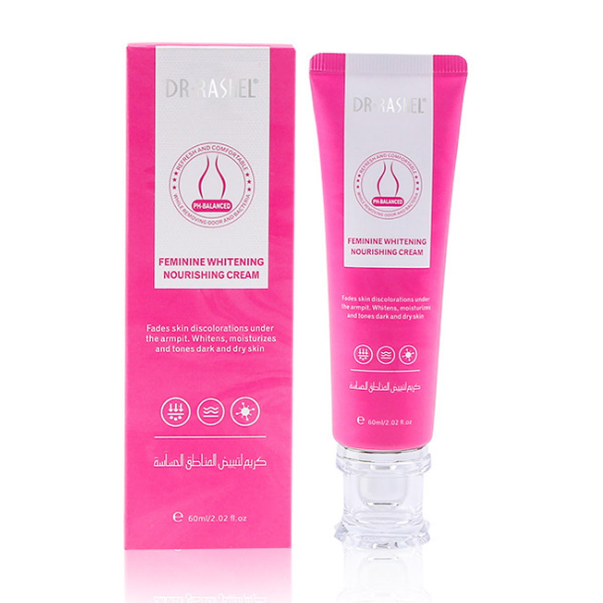Dr. Rashel - Feminine Whitening Nourishing Cream - 60ml (PRC)