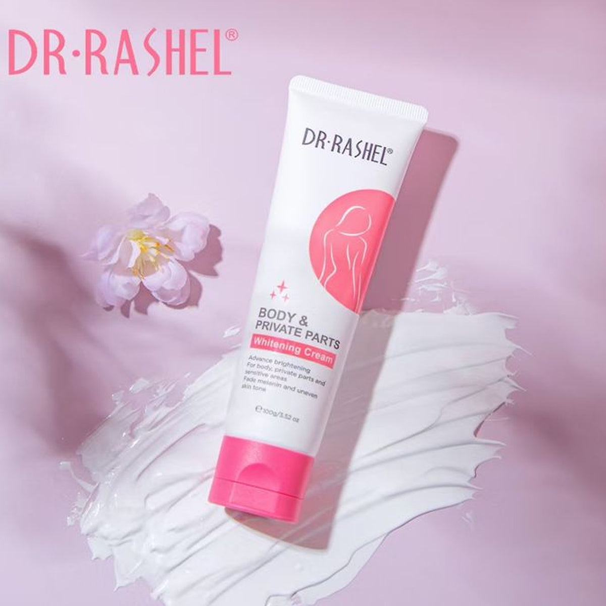 Dr. Rashel - Body & Private Parts Whitening Cream - 100g (PRC)