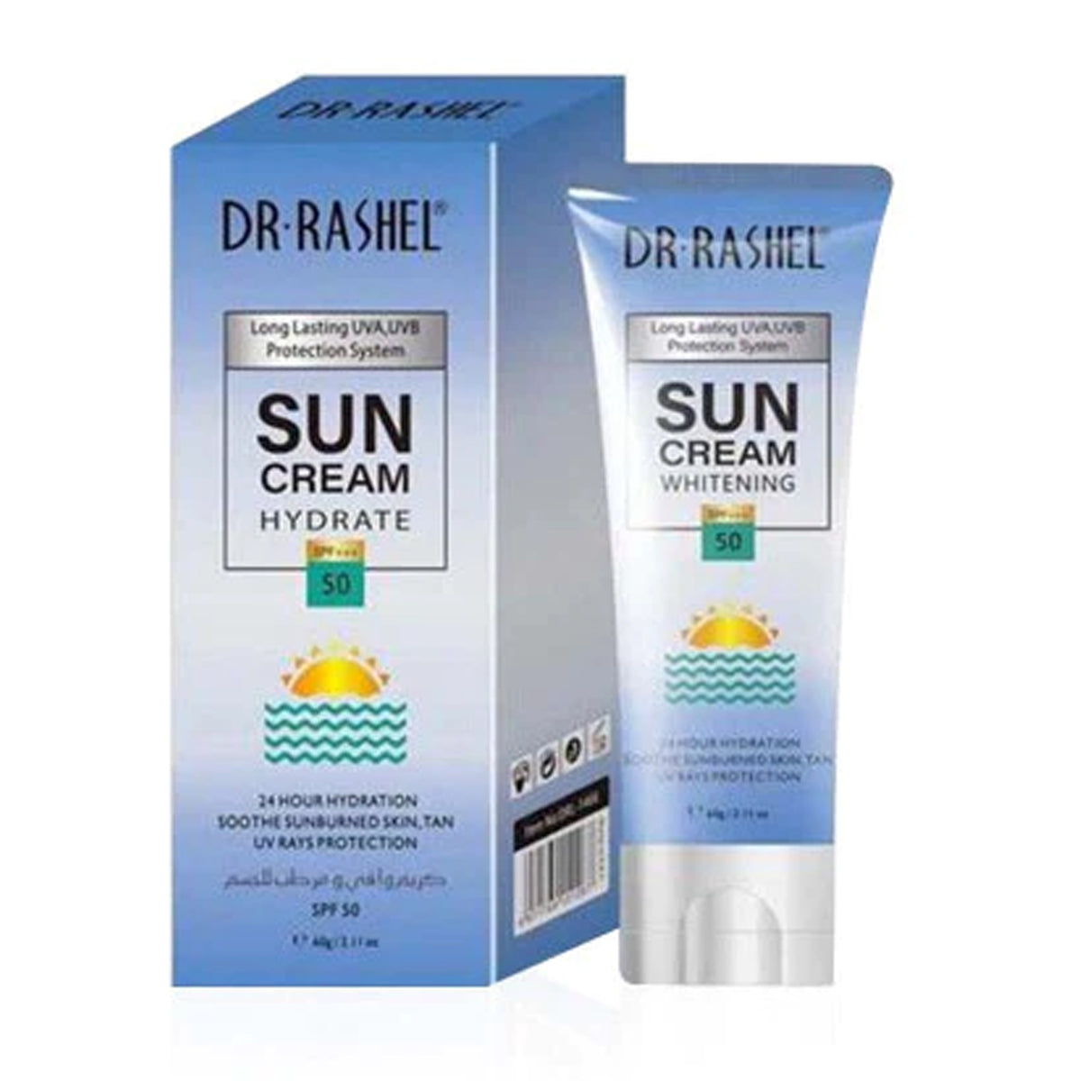 Dr. Rashel - Protect & Hydrate Sun Cream SPF+++ 50 - 60g (PRC)