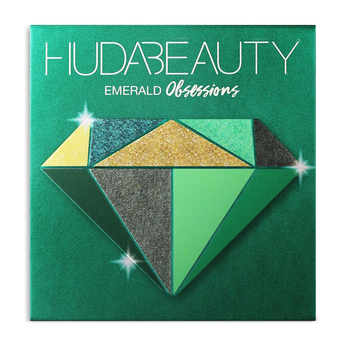 HUDA BEAUTY - OBSESSIONS EYESHADOW PALETTE - PRECIOUS STONES COLLECTION - EMERALD