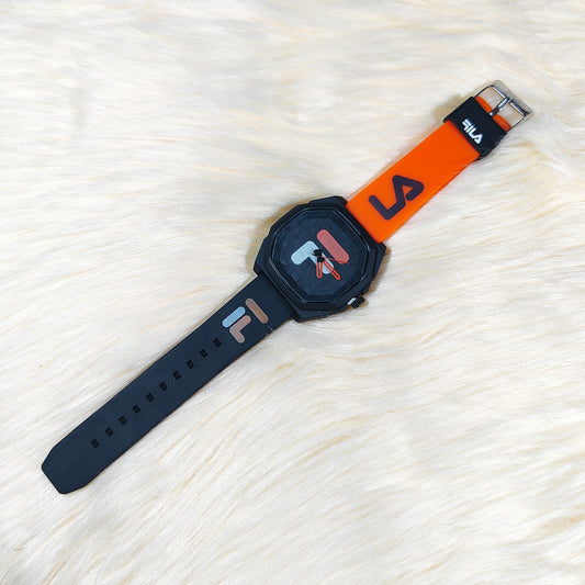FILA - MEN'S WATCH WITH RUBBER STRAP