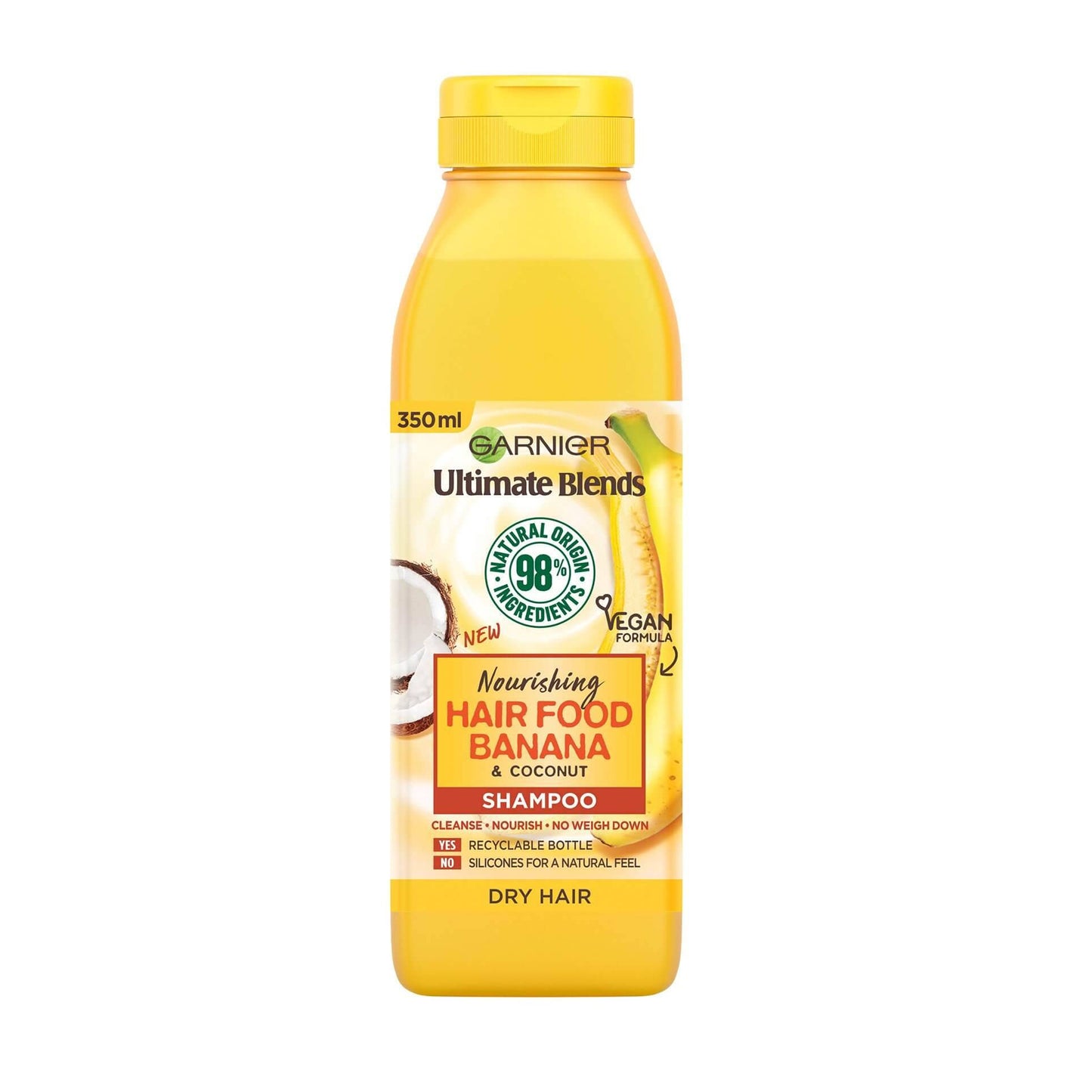 Garnier - Ultimate Blends Nourishing Hair Food Banana & Coconut Shampoo - 350ml