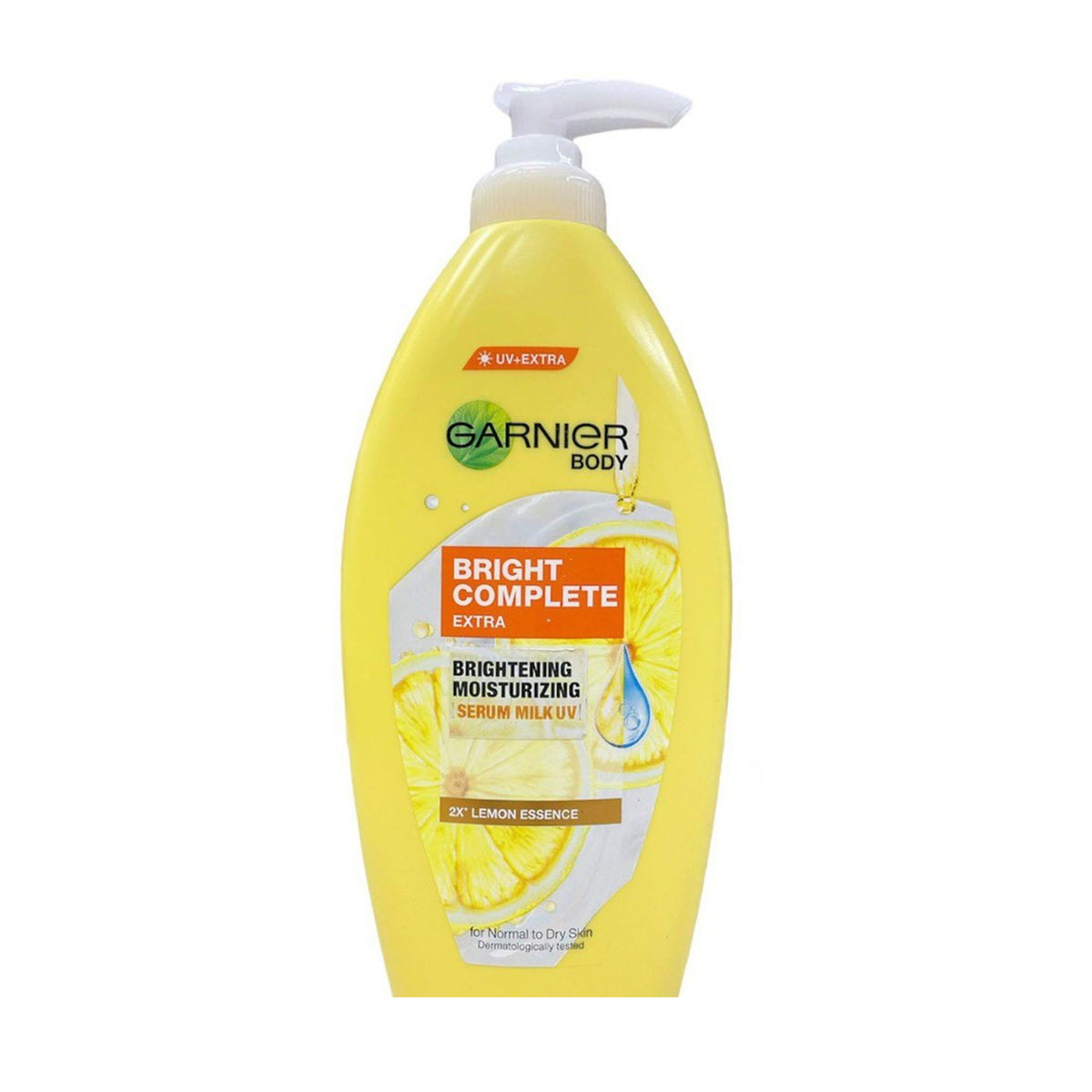 Garnier - Body Bright Complete Extra Brightening Moisturizing Serum Milk UV For Normal To Dry Skin - 400ml (Indonesia)
