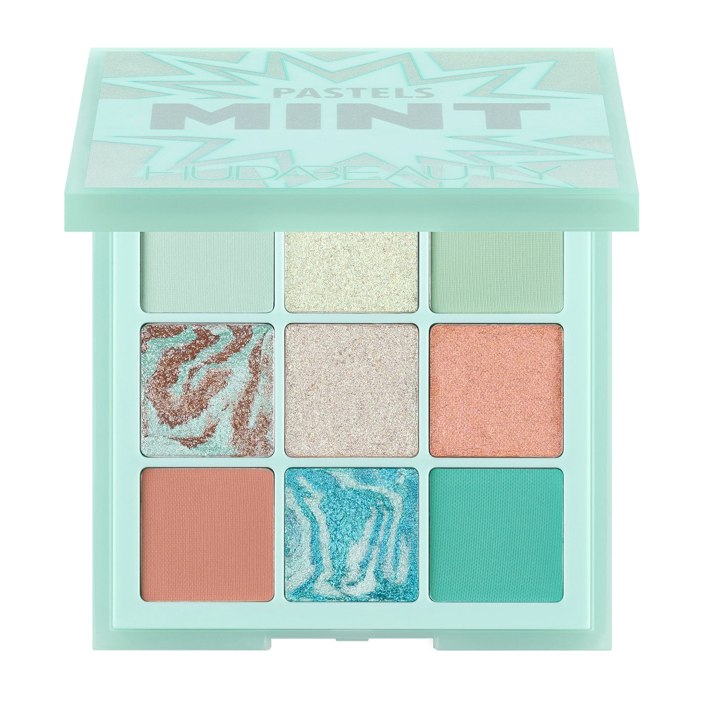 HUDA BEAUTY - PASTELS OBSESSIONS EYESHADOW PALETTE - MINT