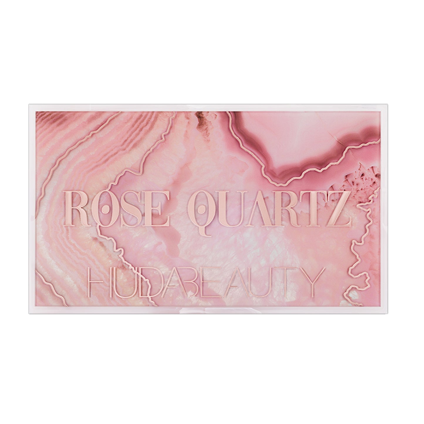 HUDA BEAUTY - ROSE QUARTZ EYESHADOW PALETTE