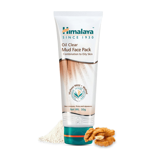 HIMALAYA - OIL CLEAR MUD FACE PACK - 50G