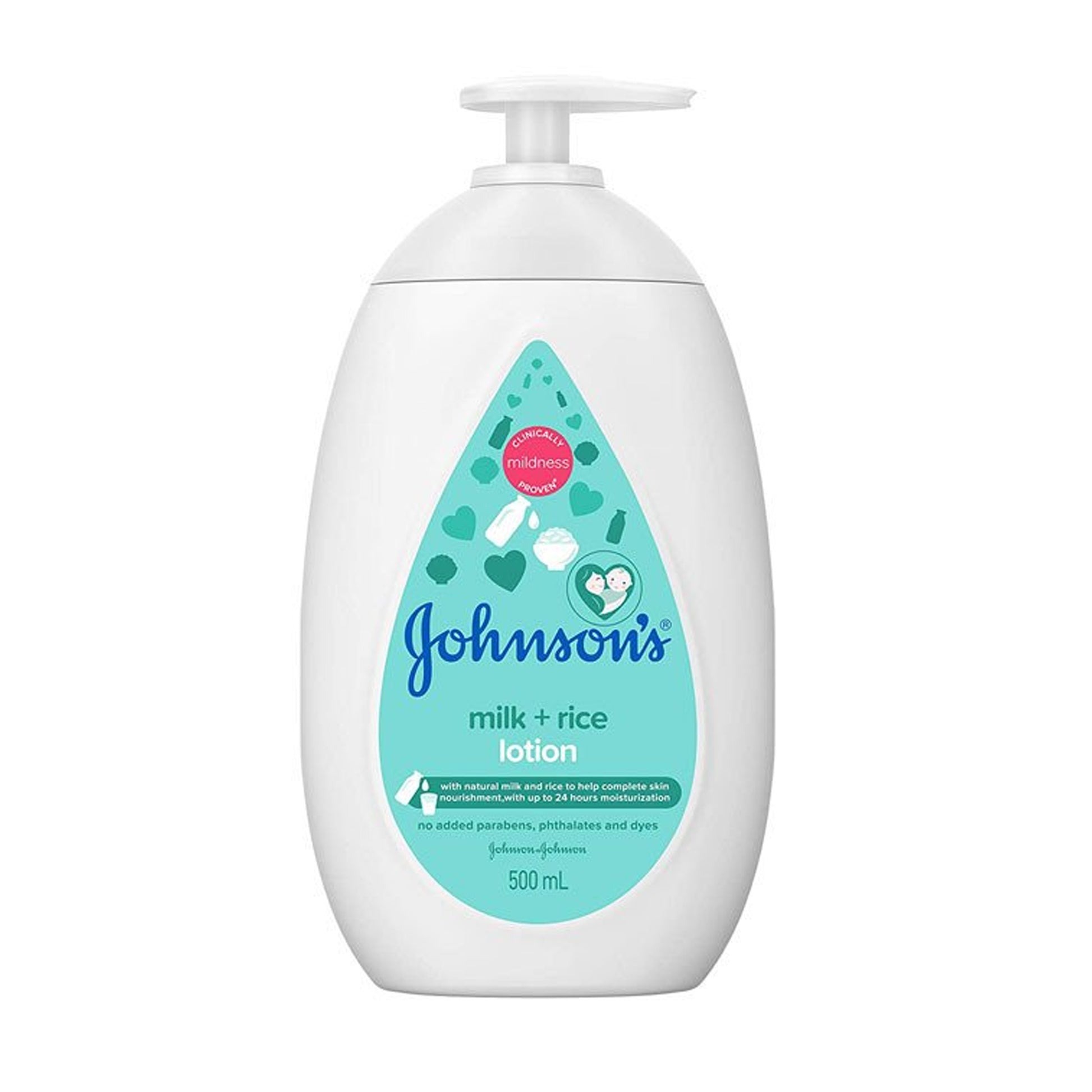 Johnson's Milk Rice Lotion 500ml – Sugari - Main Image