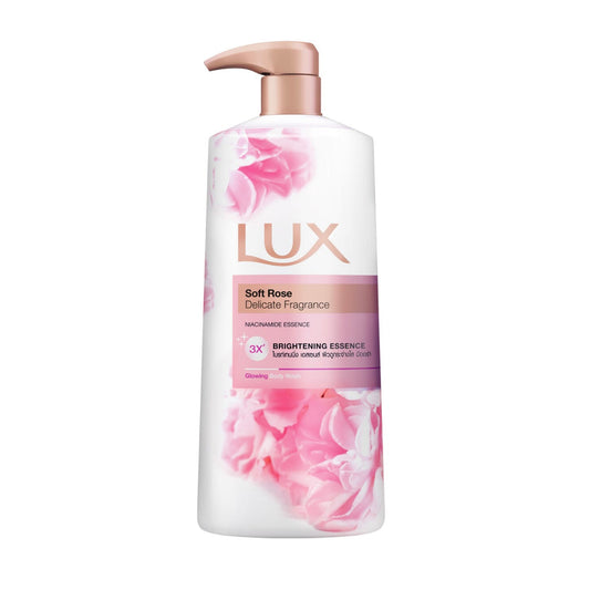 LUX - SOFT ROSE DELICATE FRAGRANCE BODY WASH - 500ML
