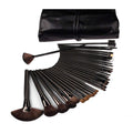 MAC - 32 Pieces Makeup Brush Set With Leather Pouch (PRC)