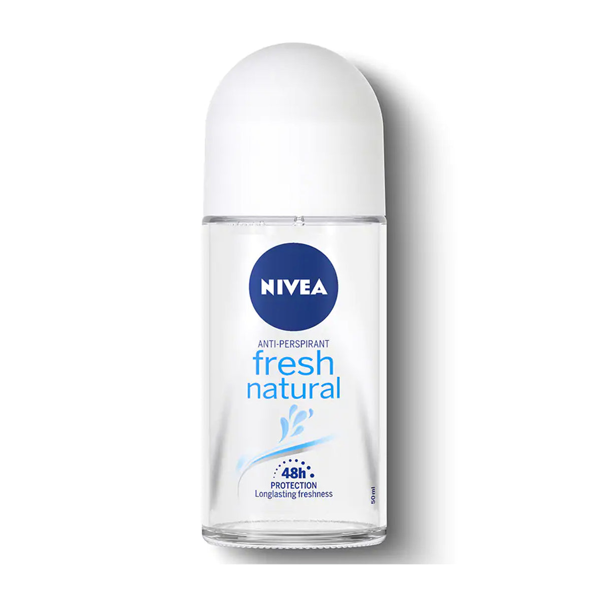 Nivea - Fresh Natural 72H Anti-Bacterial Anti-Perspirant Roll On - 50ml (Thailand)