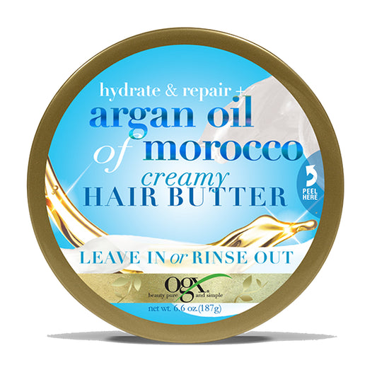 OGX - HYDRATE & REPAIR+ ARGAN OIL OF MOROCCO CREAMY HAIR BUTTER - 187G