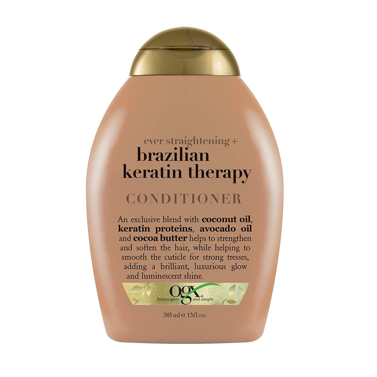 OGX - Ever Straightening+ Brazilian Keratin Therapy Conditioner - 385ml