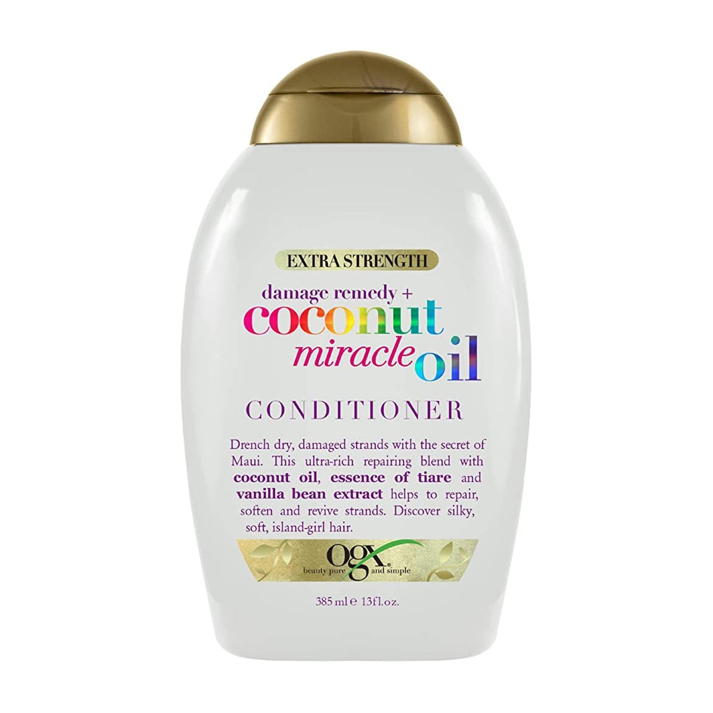 OGX - DAMAGE REMEDY+ COCONUT MIRACLE OIL CONDITIONER - 385ML