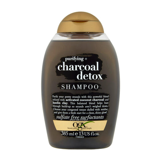 OGX - PURIFYING+ CHARCOAL DETOX SHAMPOO - 385ML