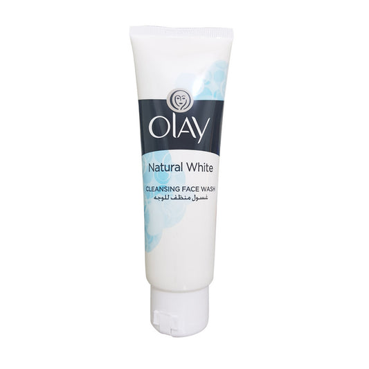 OLAY - NATURAL WHITE CLEANSING FACE WASH - 100ML