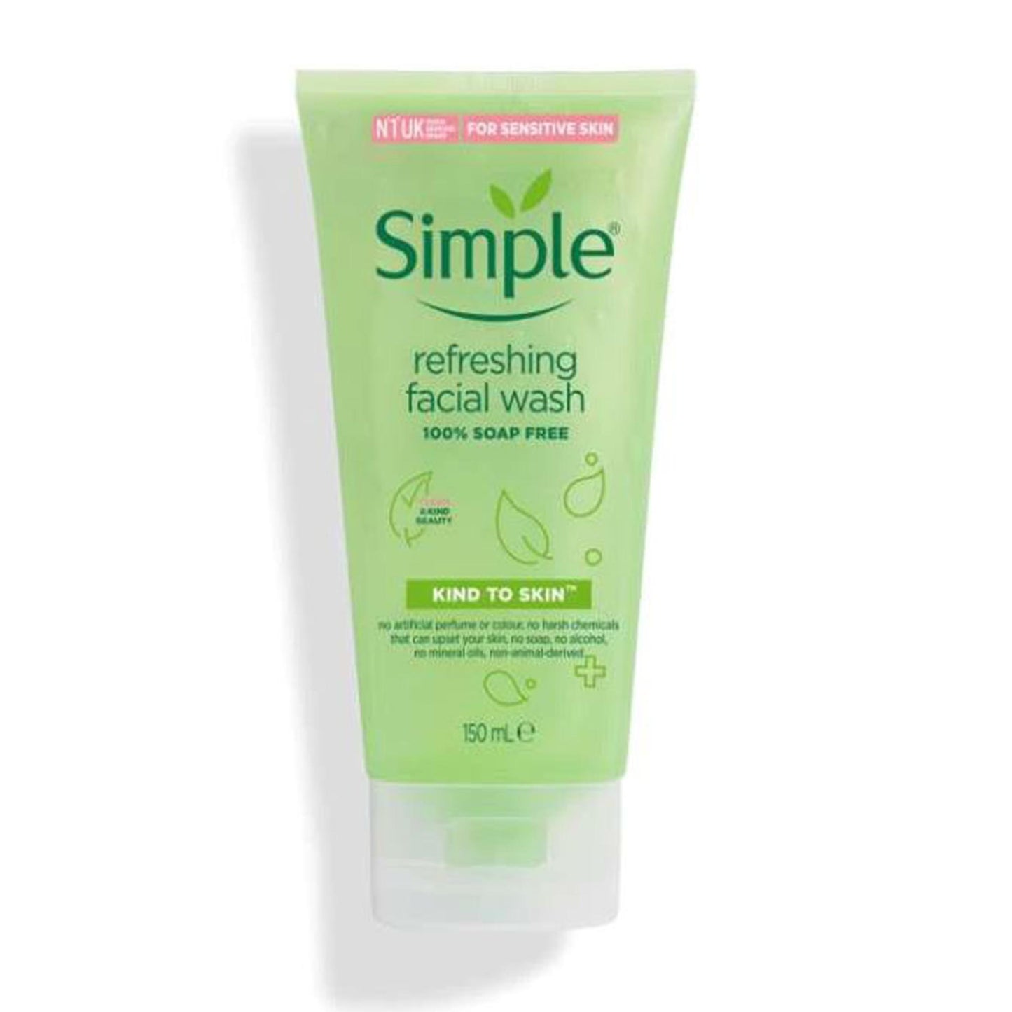 SIMPLE - KIND TO SKIN REFRESHING FACIAL WASH - 150ML