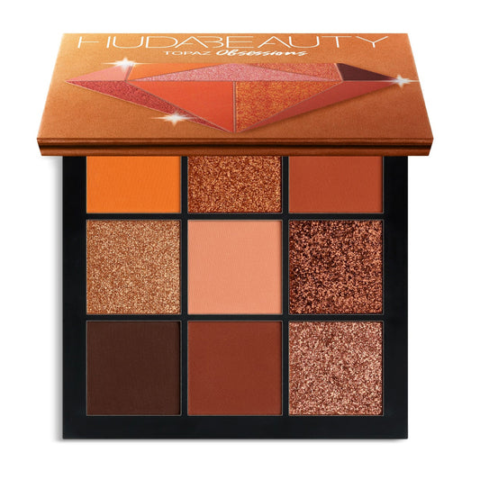 HUDA BEAUTY - OBSESSIONS EYESHADOW PALETTE - PRECIOUS STONES COLLECTION - TOPAZ