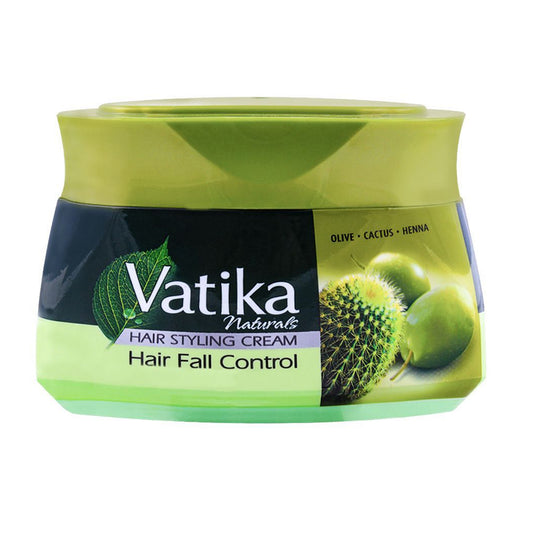 VATIKA - HAIR FALL CONTROL STYLING HAIR CREAM WITH OLIVE, CACTUS & HENNA - 140ML
