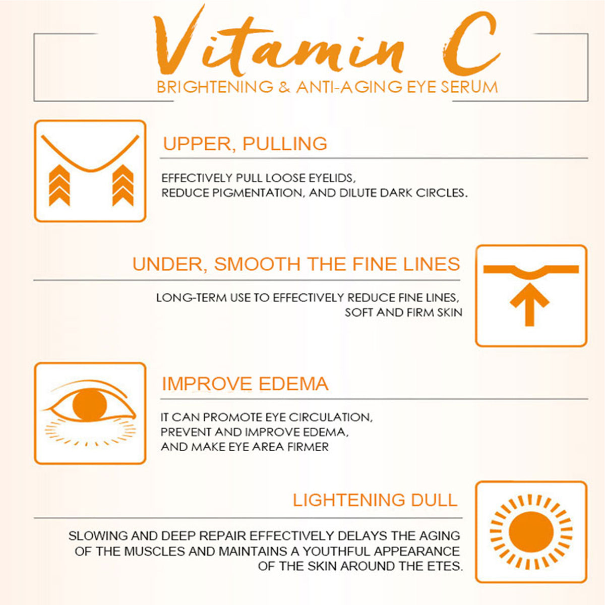 Dr. Rashel - Vitamin C Brightening & Anti-Ageing Eye Serum - 30ml (PRC)