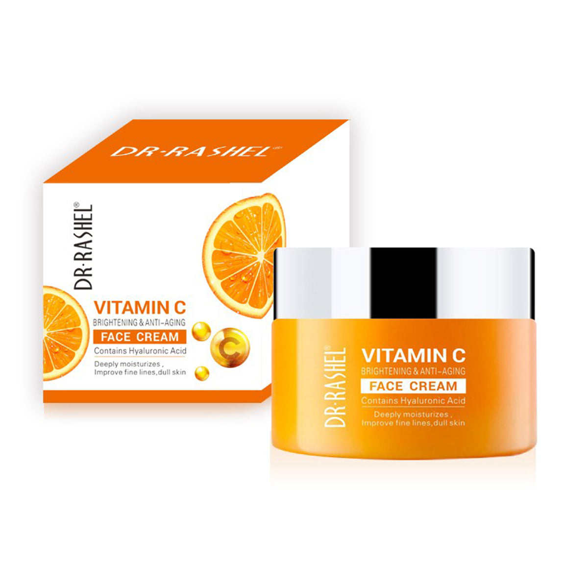 Dr. Rashel - Vitamin C Brightening & Anti-Ageing Face Cream - 50g (PRC)
