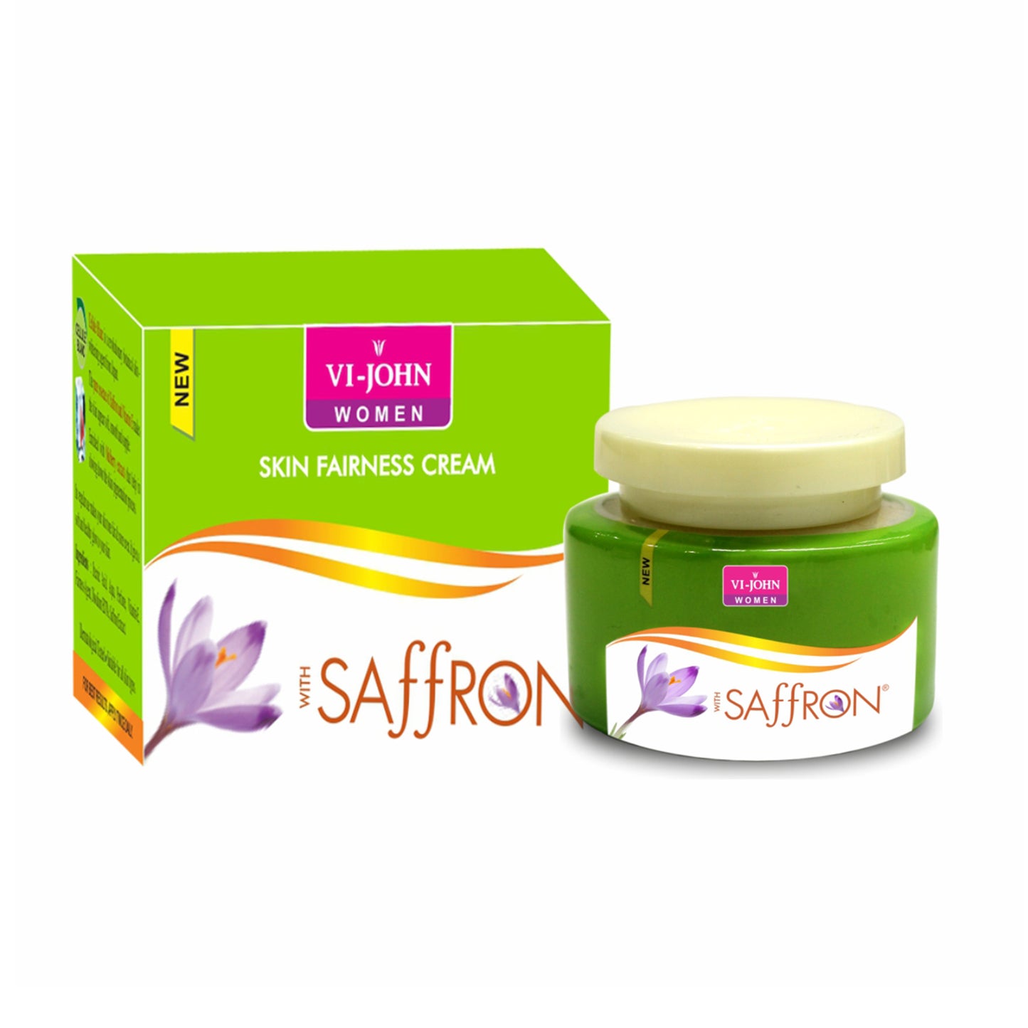 VI-JOHN - SAFFRON FAIRNESS CREAM - CLASSIC - 50G