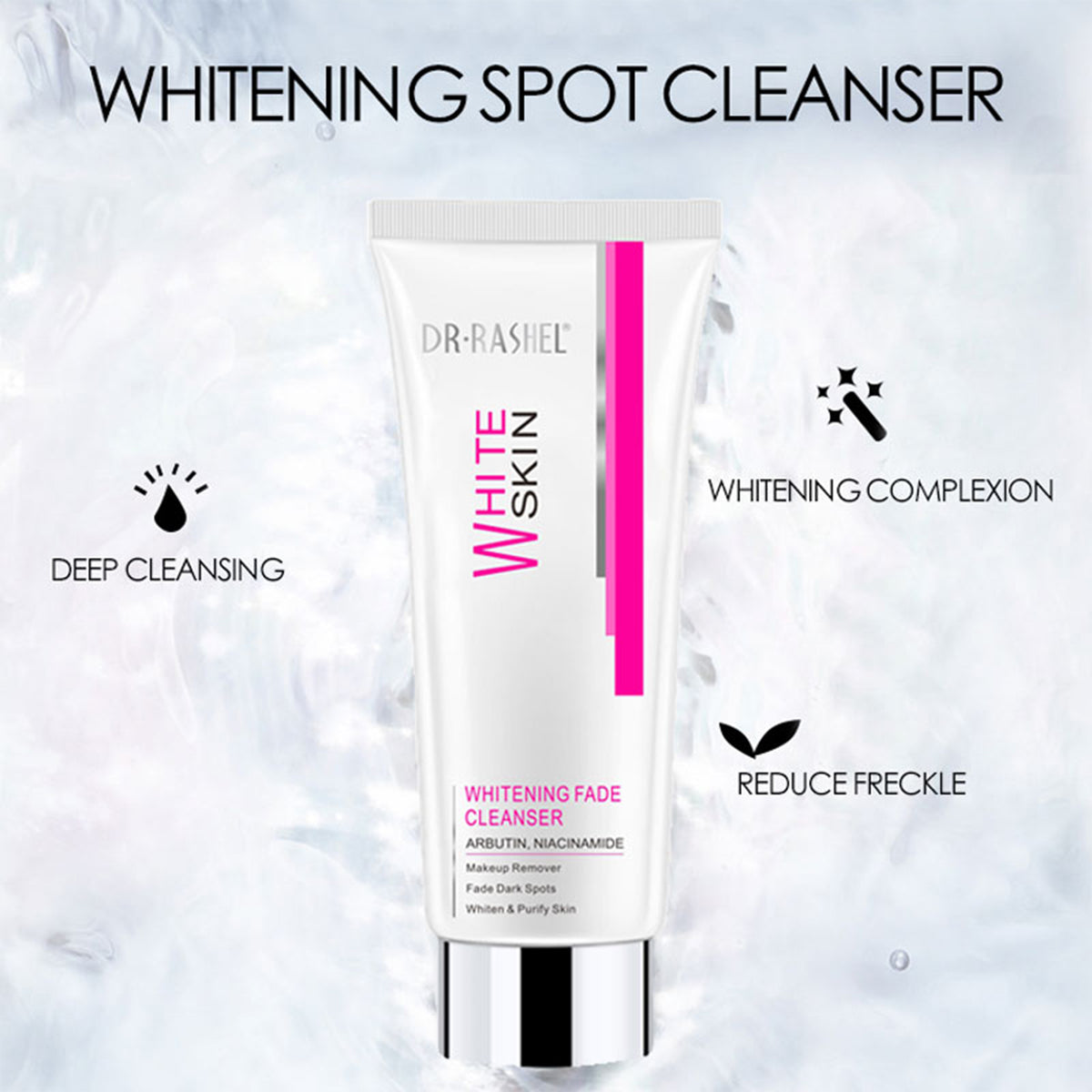 Dr. Rashel - White Skin Whitening Fade Cleanser - 80ml (PRC)